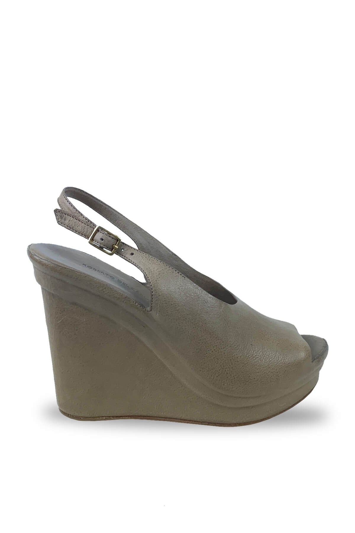 Del Carlo Platform Topuklu Deri Ayakkabı (RDC9962T)