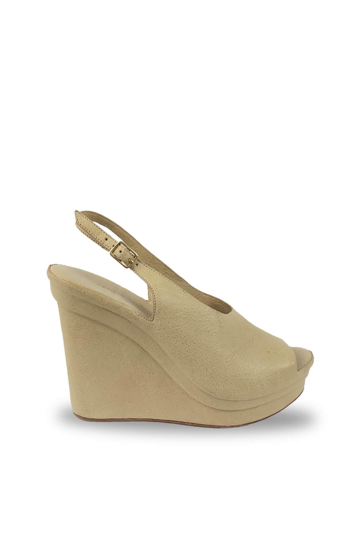 Del Carlo Platform Topuklu Deri Ayakkabı (RDC9962C)