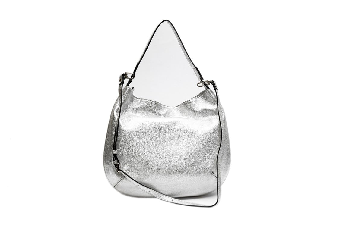 Gianni Chiarini Metalik Gümüş Çanta GC6346S