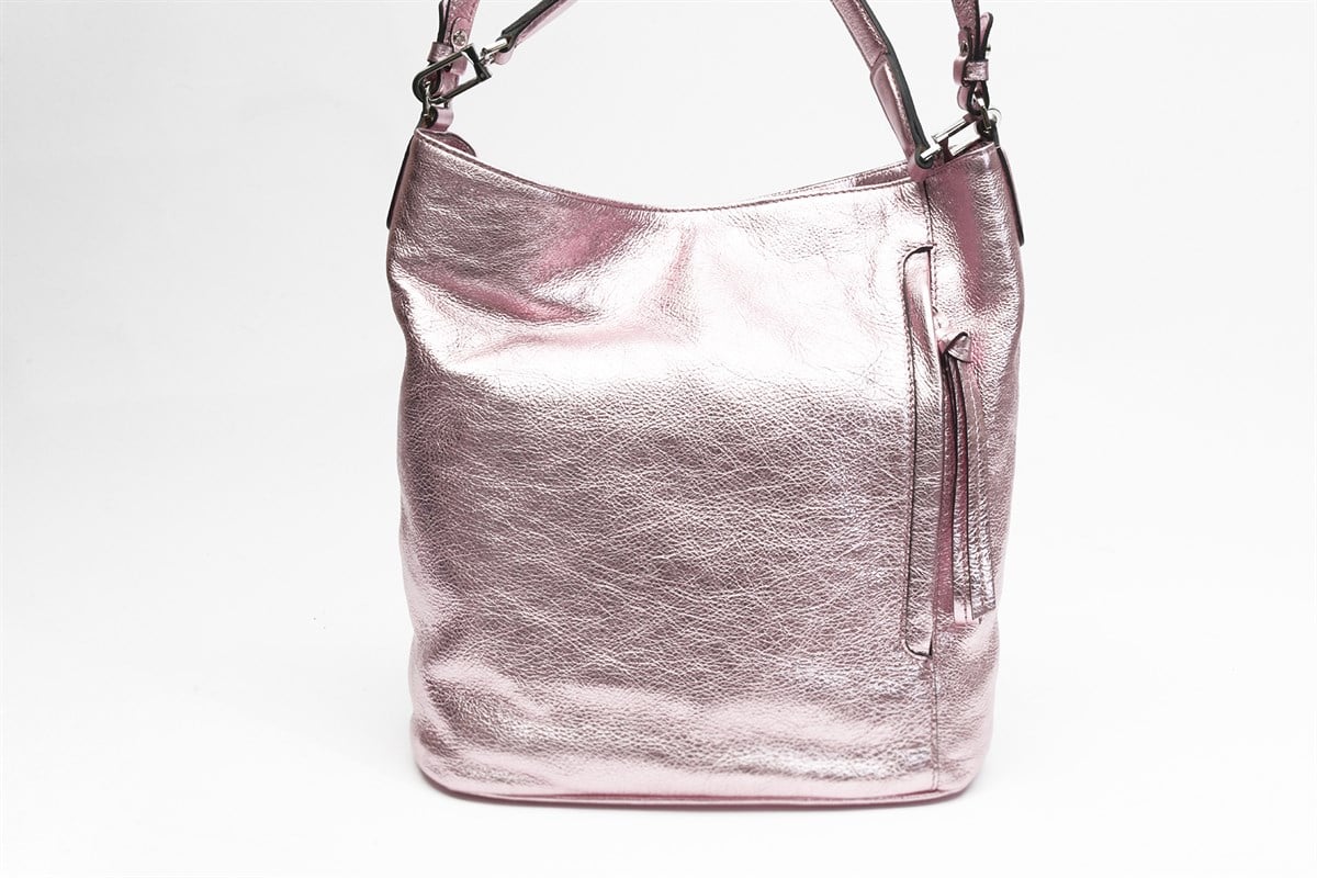 Gianni Chiarini Metalik Pembe Çanta GC6186P