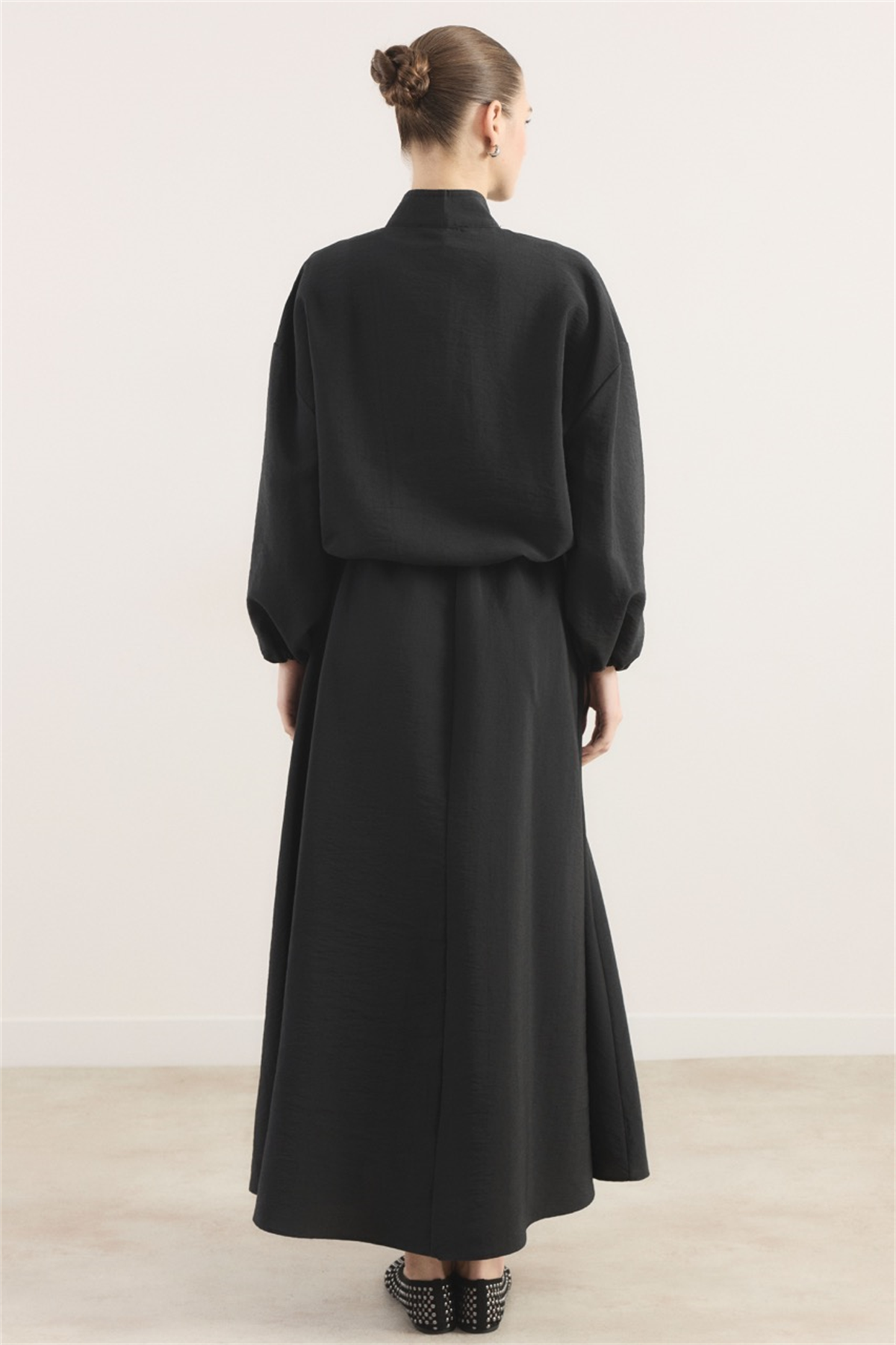 Ara Biyeli Cupra Etekli Takım - Siyah