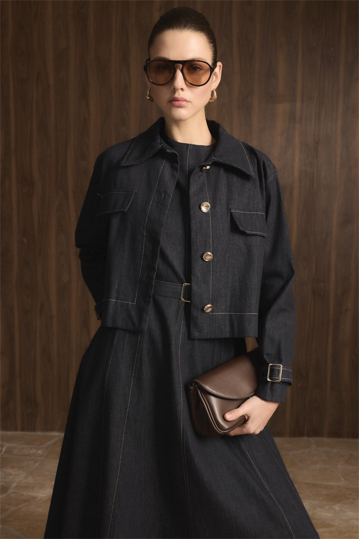 Arlea Kot Jile Elbise - Lacivert