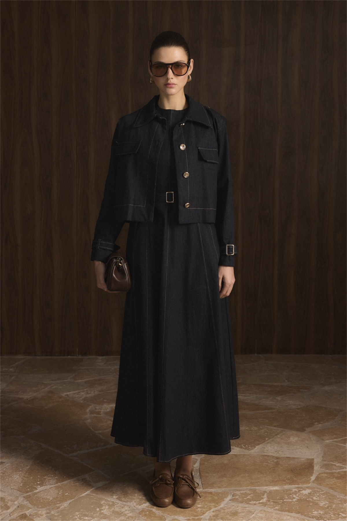 Arlea Kot Jile Elbise - Lacivert