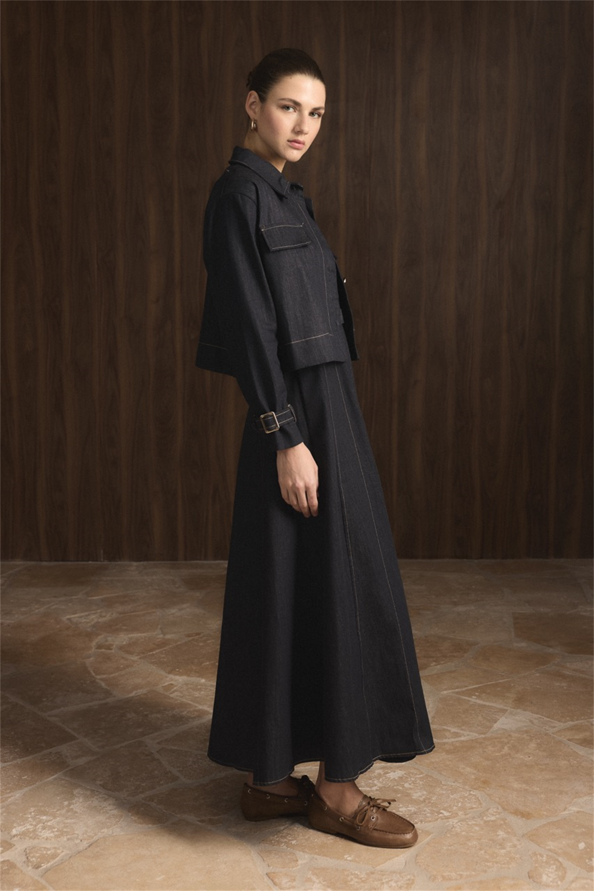 Arlea Kot Jile Elbise - Lacivert