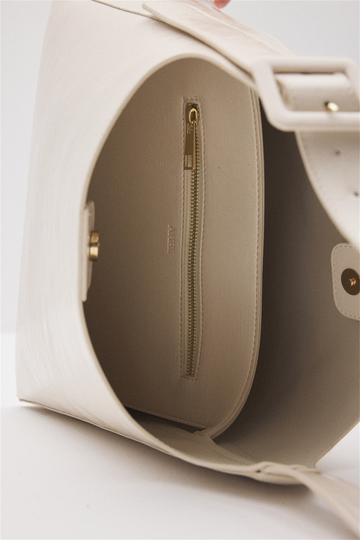 Elora Omuz Çantası - Krem