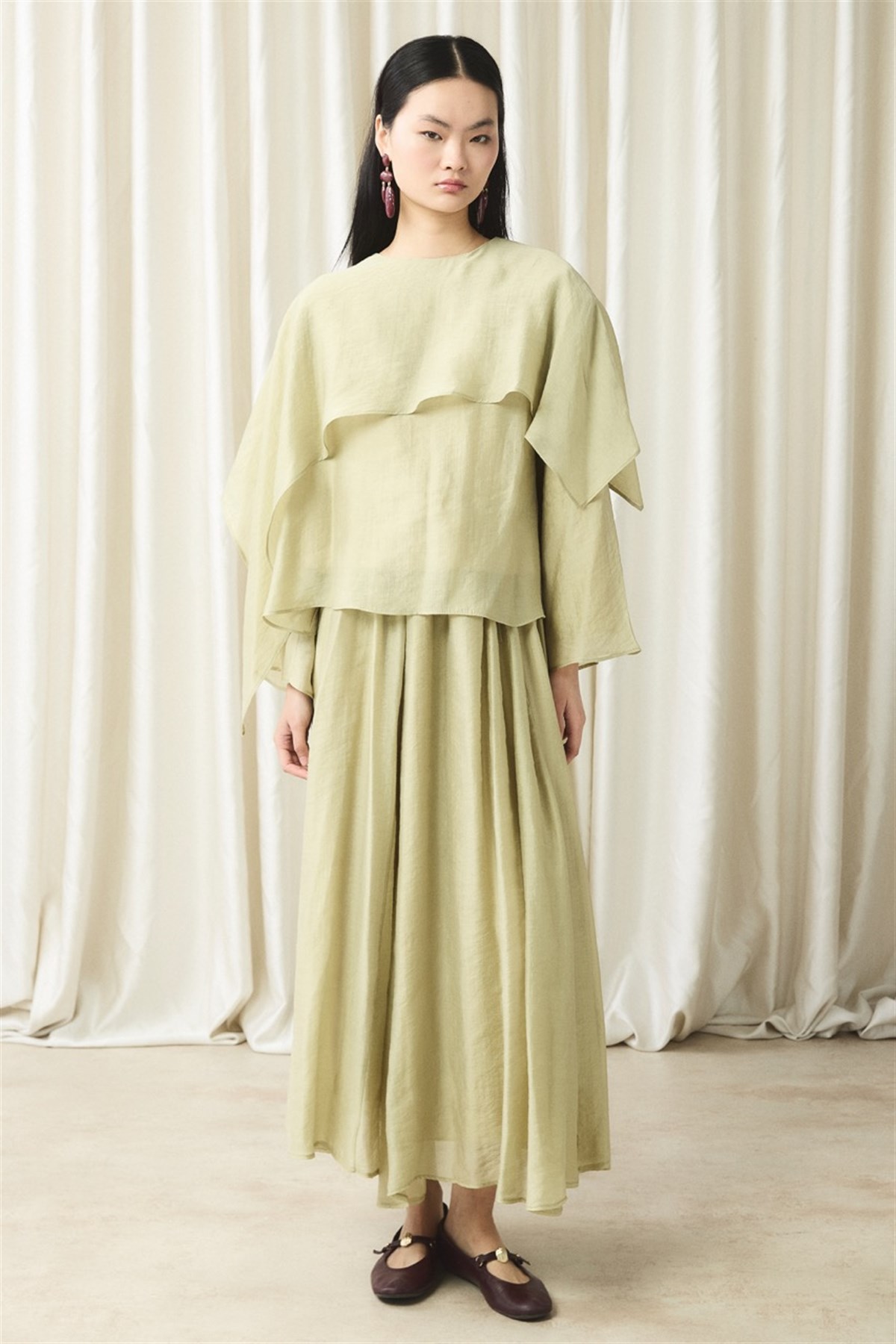 İbiza Allerli Etek Takım - Çağla