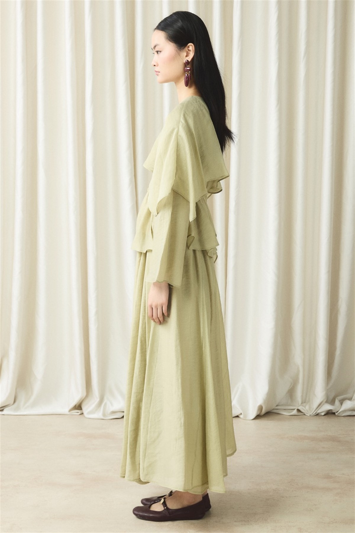 İbiza Allerli Etek Takım - Çağla