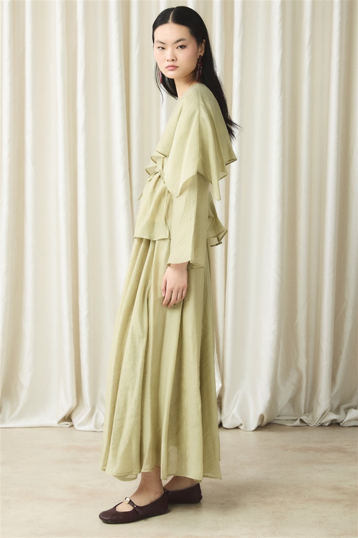 İbiza Allerli Etek Takım - Çağla