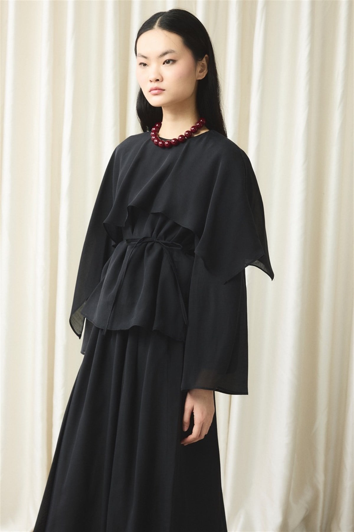 İbiza Allerli Etek Takım - Siyah