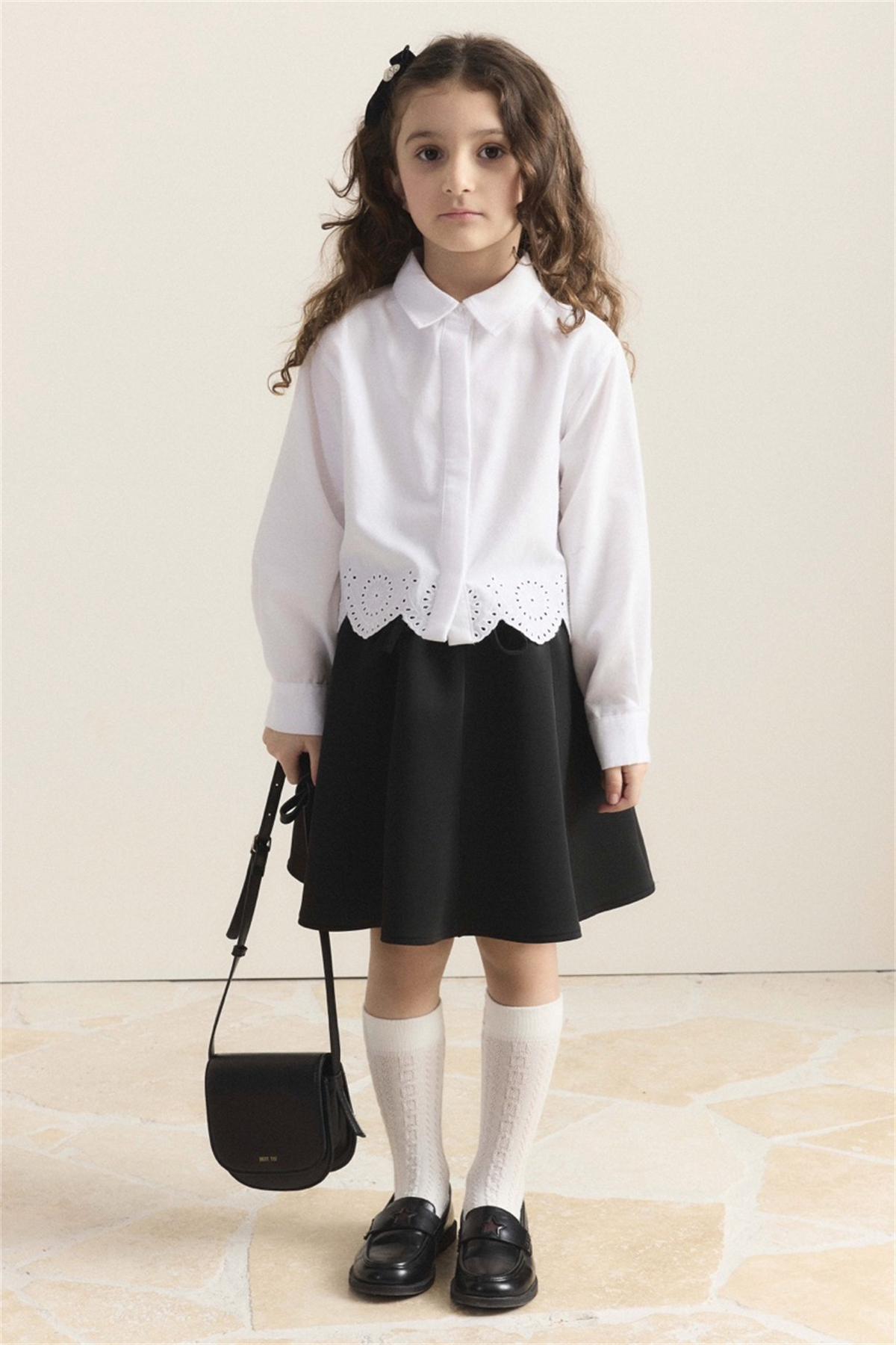 Lara Scuba Etek - Siyah