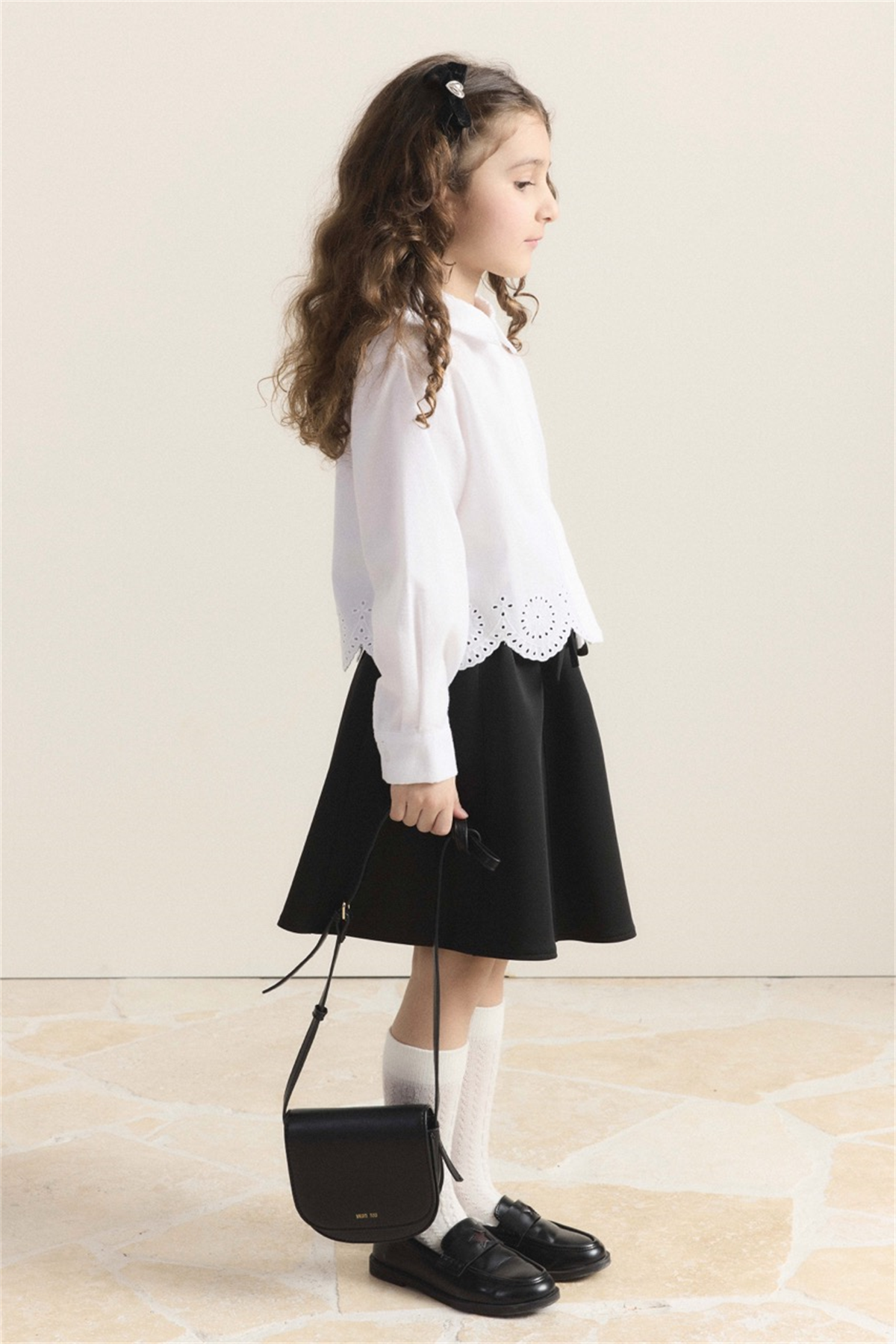 Lara Scuba Etek - Siyah