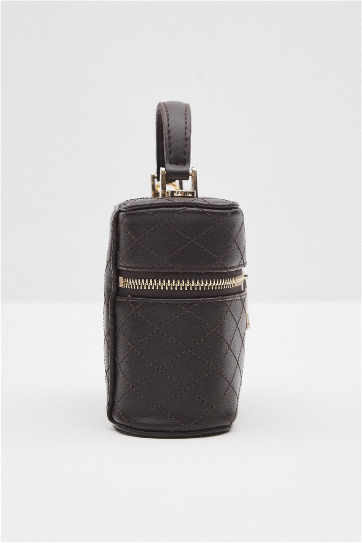 Luna Kapitone Çanta - Acı Kahve