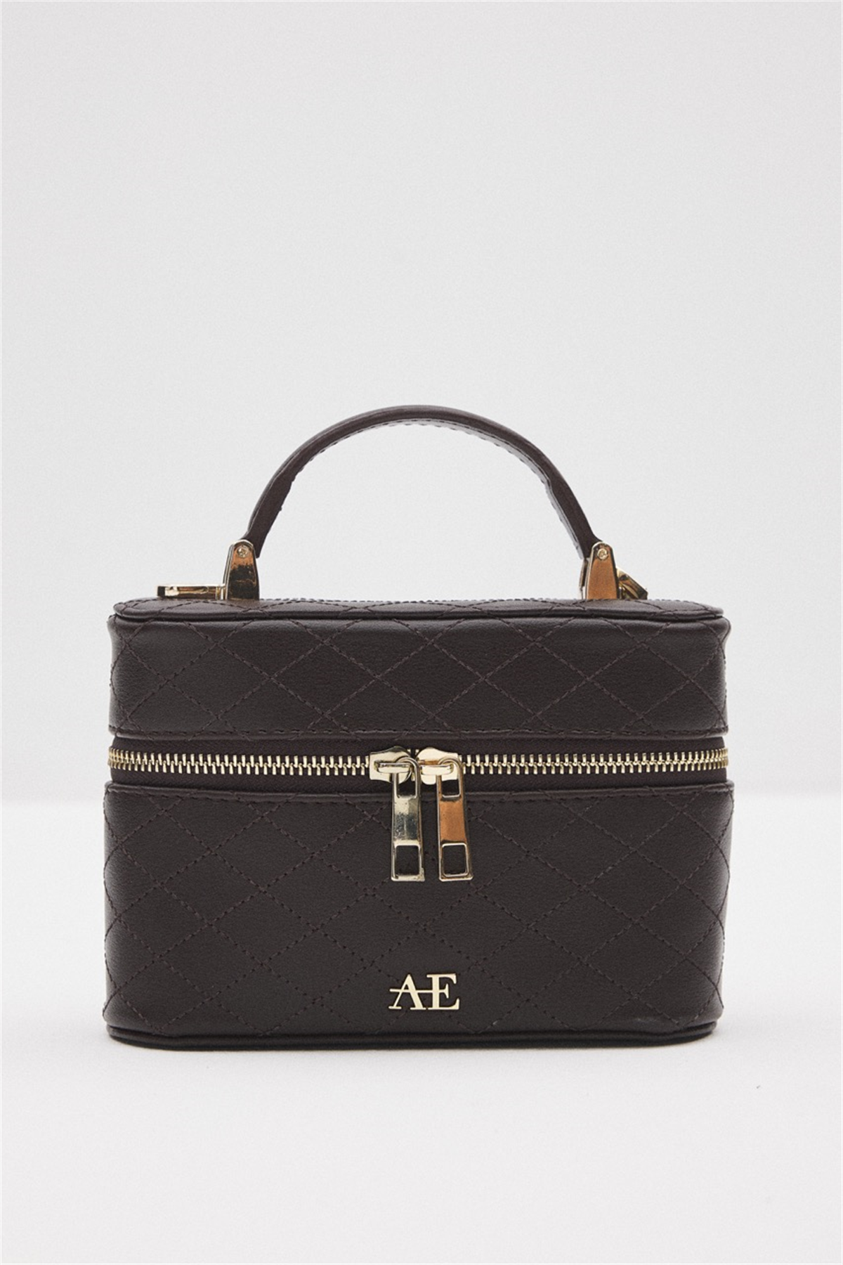 Luna Kapitone Çanta - Acı Kahve