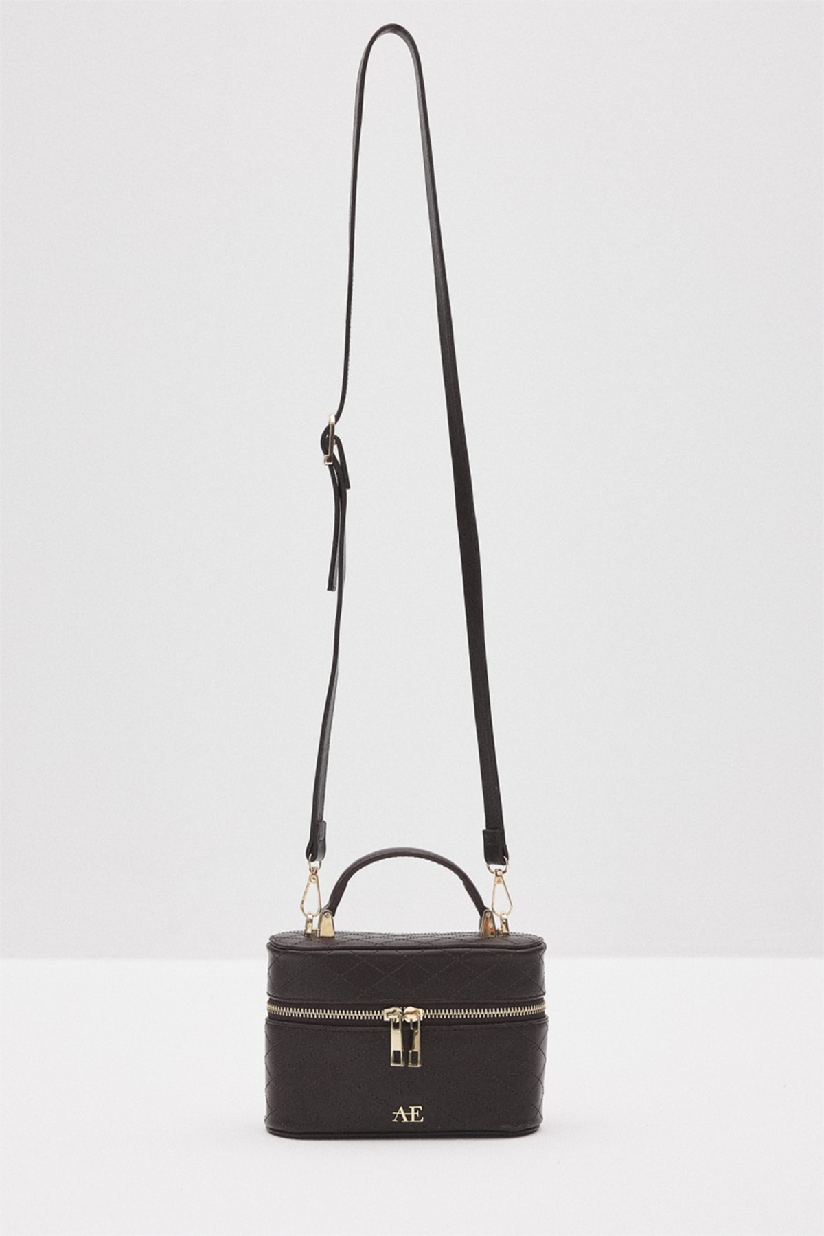 Luna Kapitone Çanta - Acı Kahve