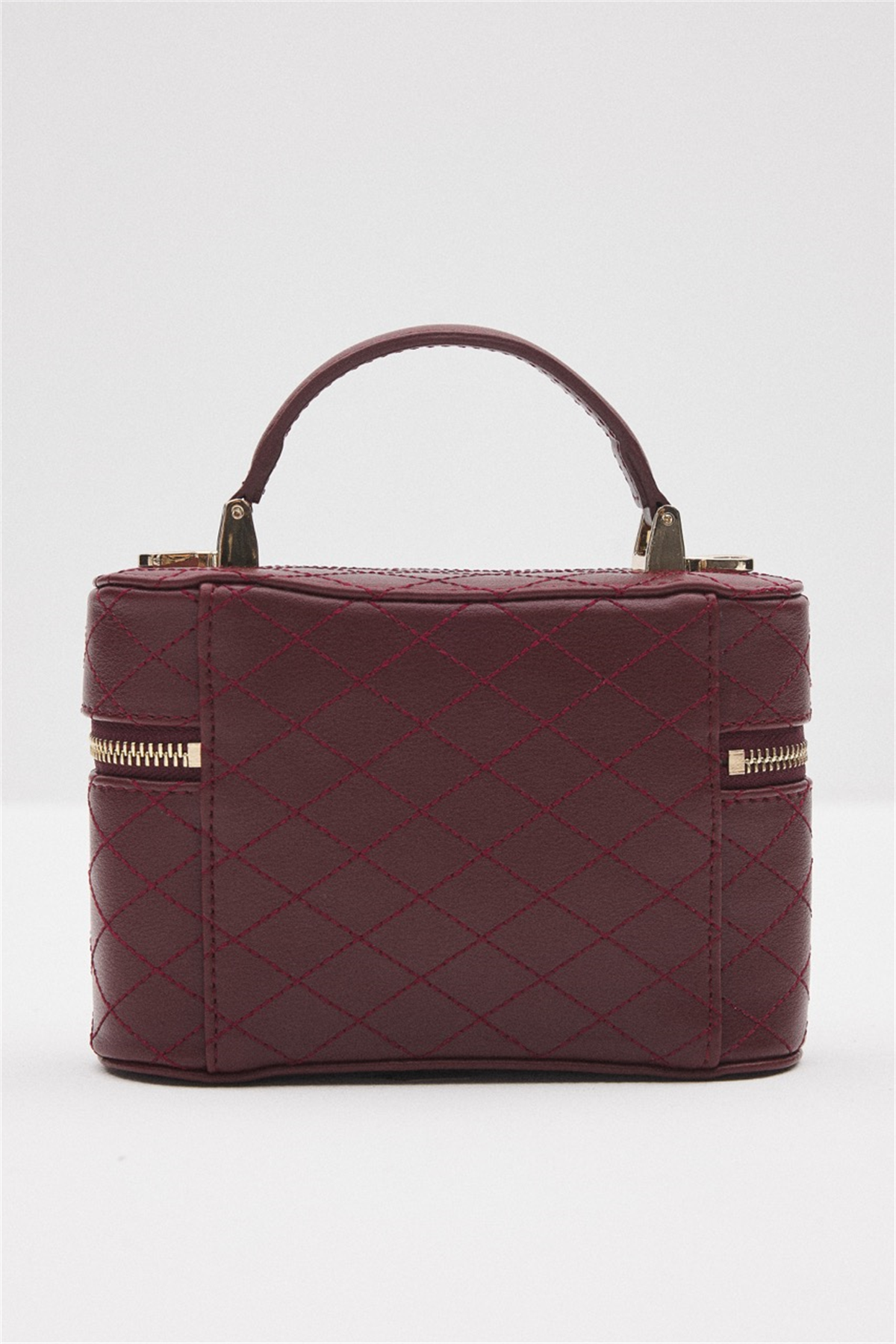 Luna Kapitone Çanta - Bordo