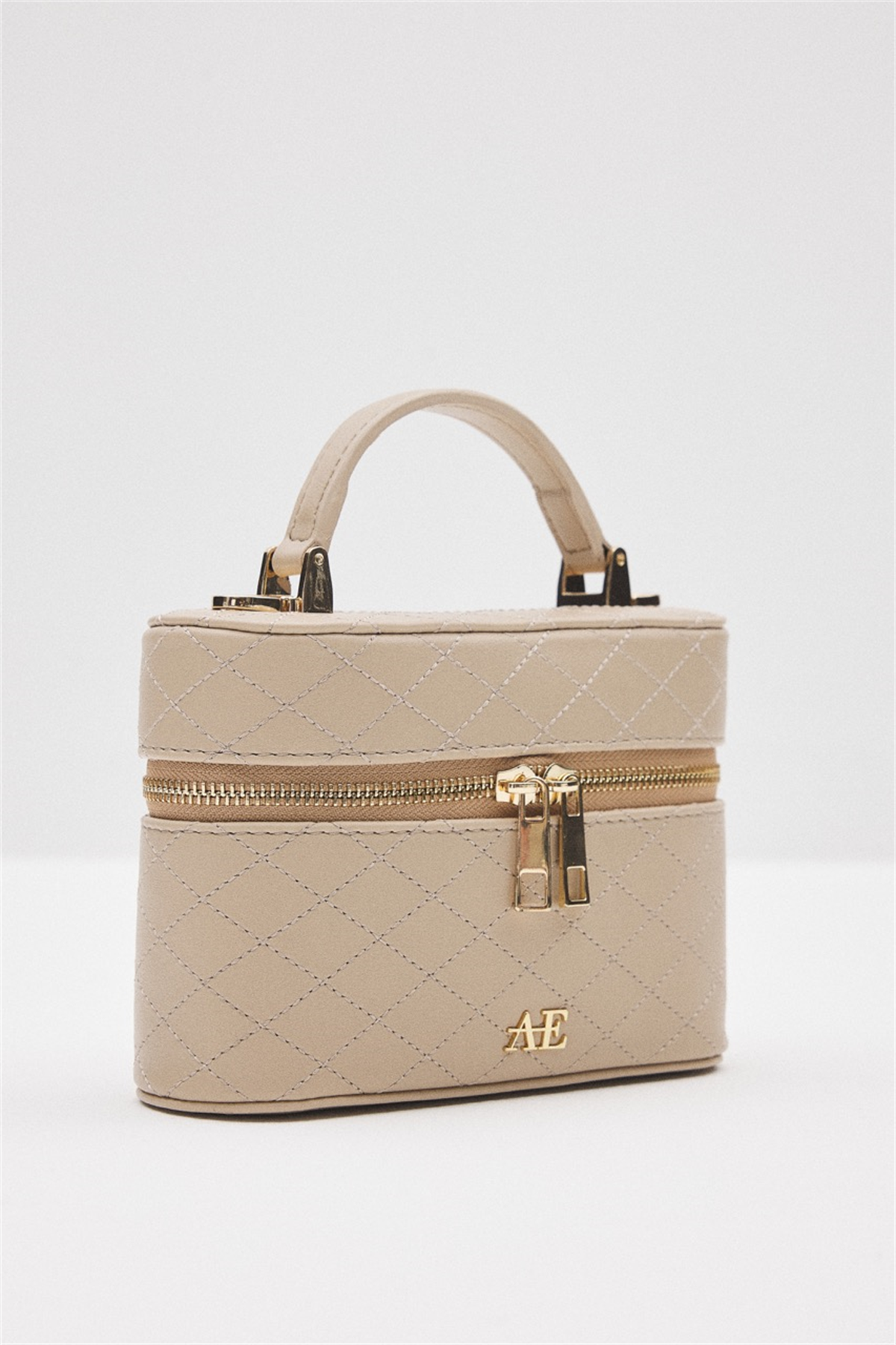 Luna Kapitone Çanta - NUDE