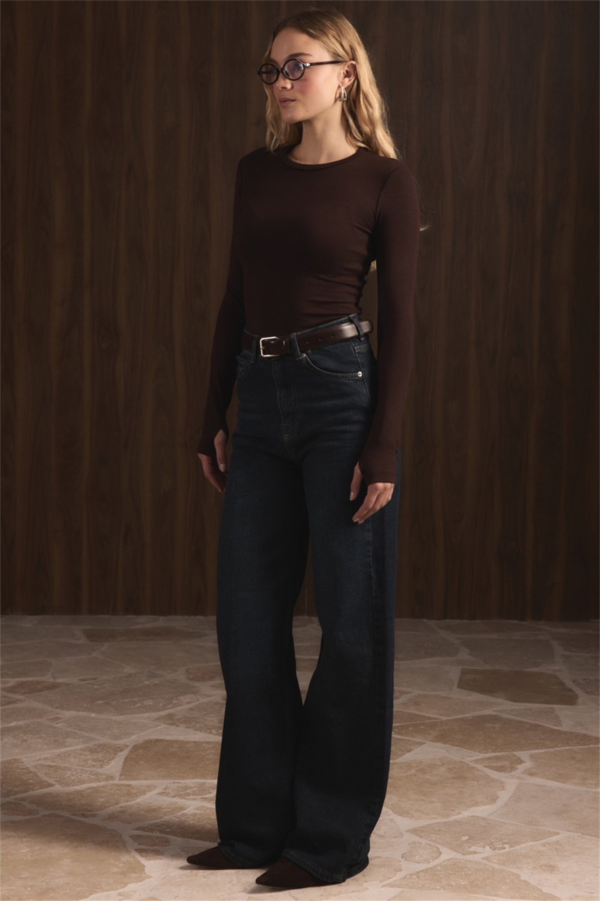 Regular Fit Denim Pantolon - Lacivert