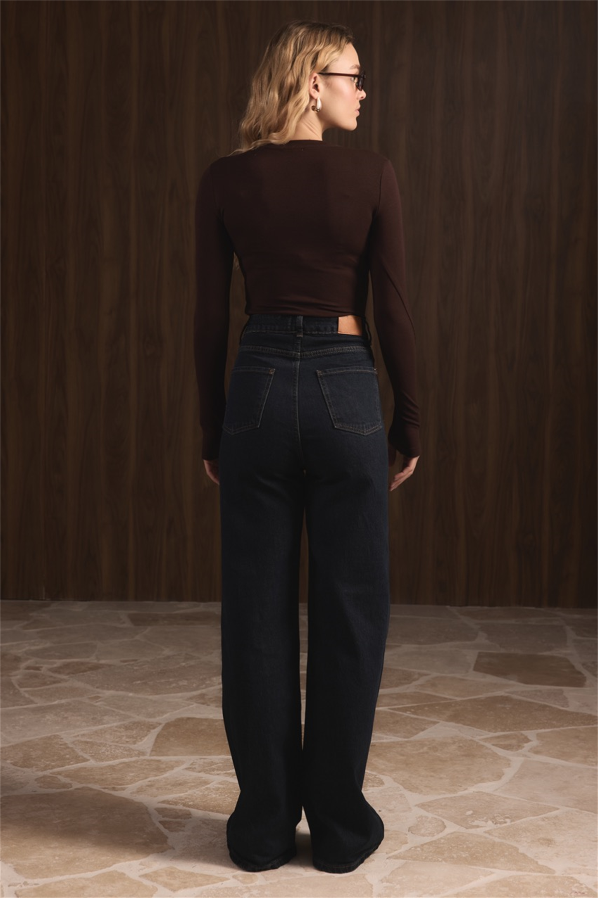 Regular Fit Denim Pantolon - Lacivert