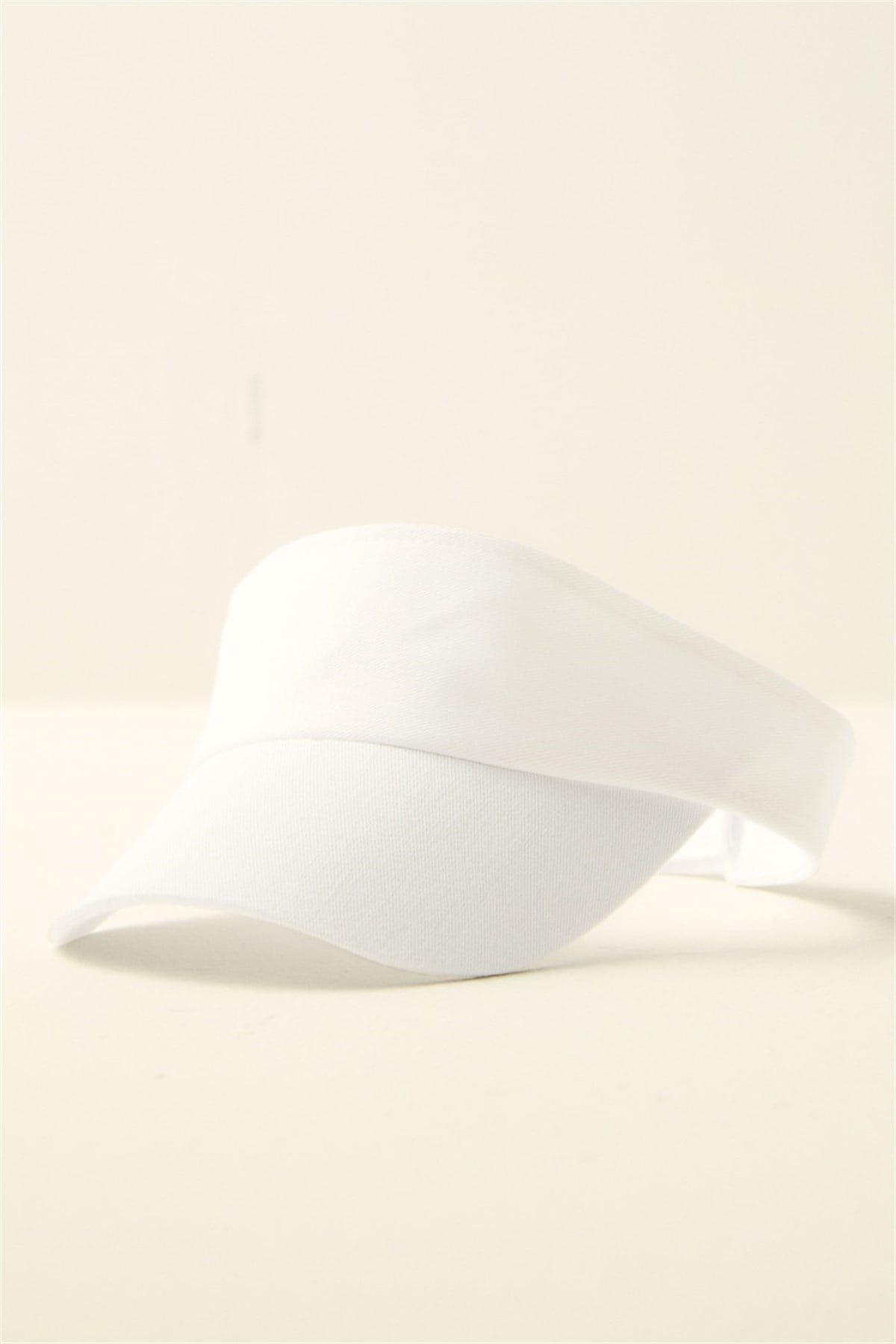 Vizör Şapka - Ekru