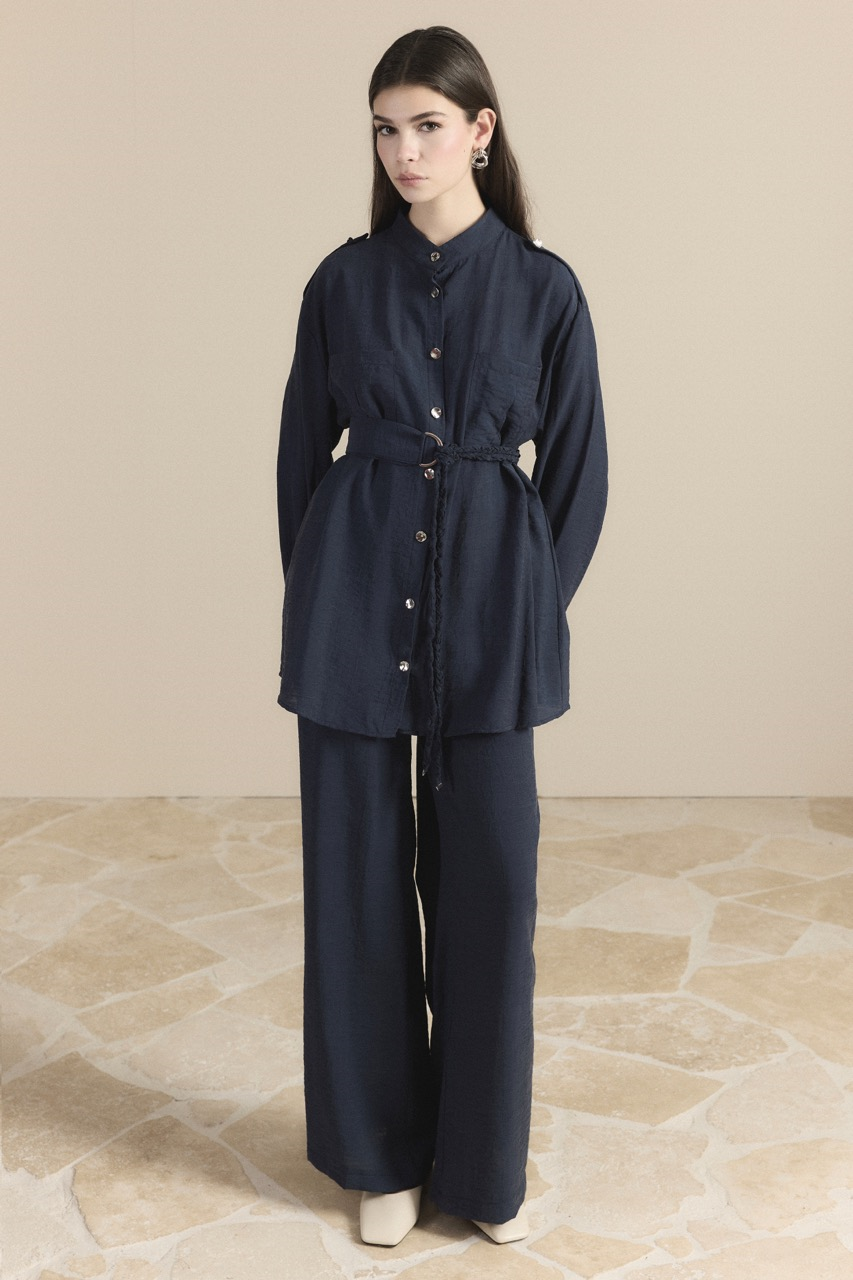 Jakar Monotoc Çift Cepli Pantolon Takım - Lacivert