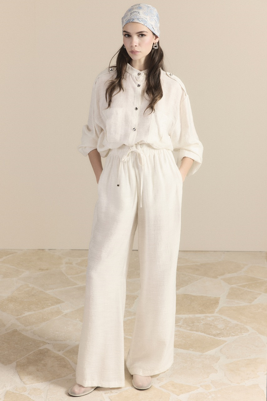 Jakar Monotoc Çift Cepli Pantolon Takım - Taş