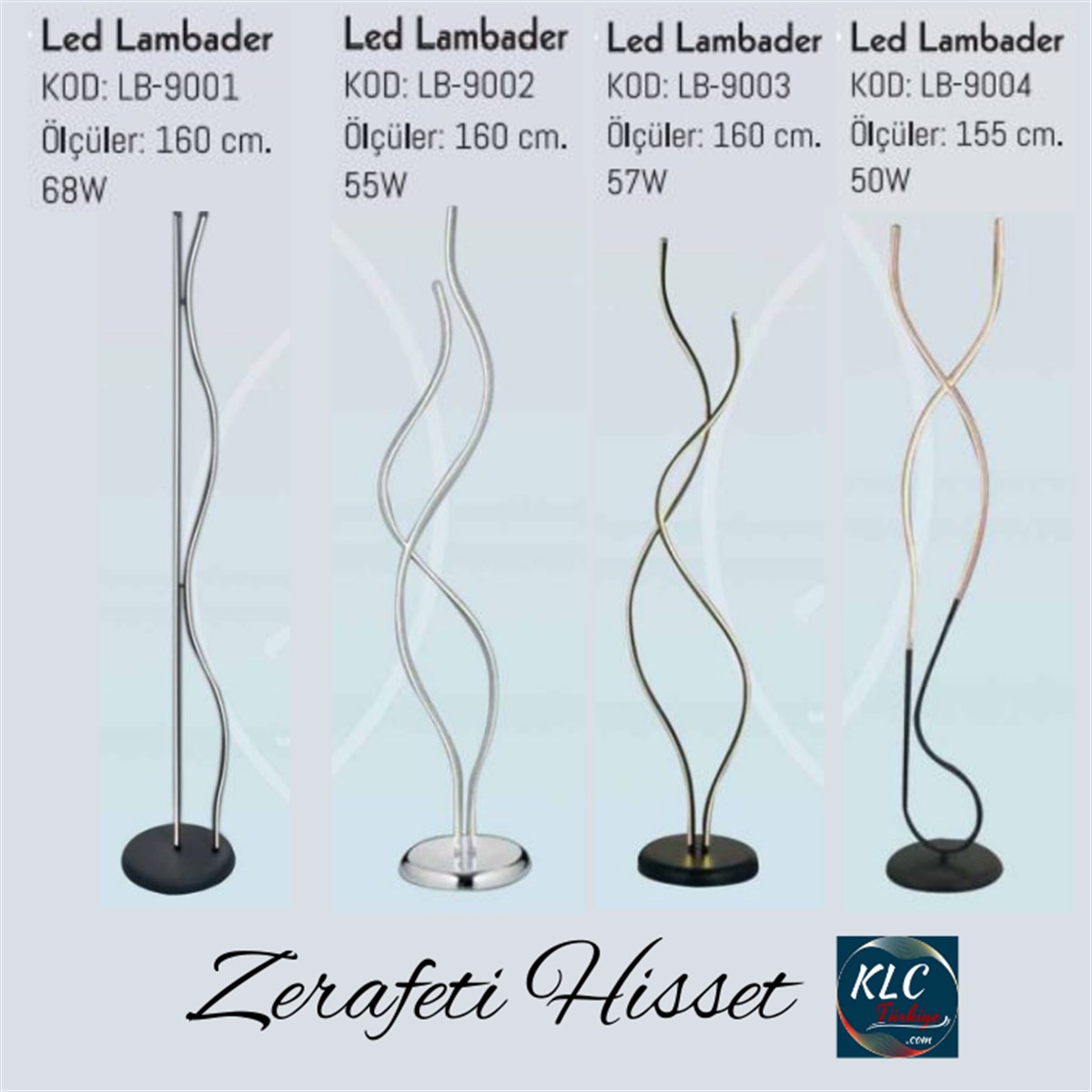 ASLDalga -Salon Tipi Led Lambader