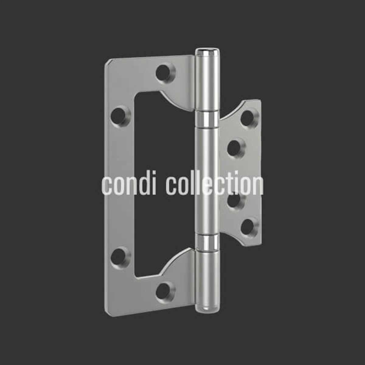 Condi 304PKM Ebat:10x5,1 Paslanmaz Kapı Menteşesi