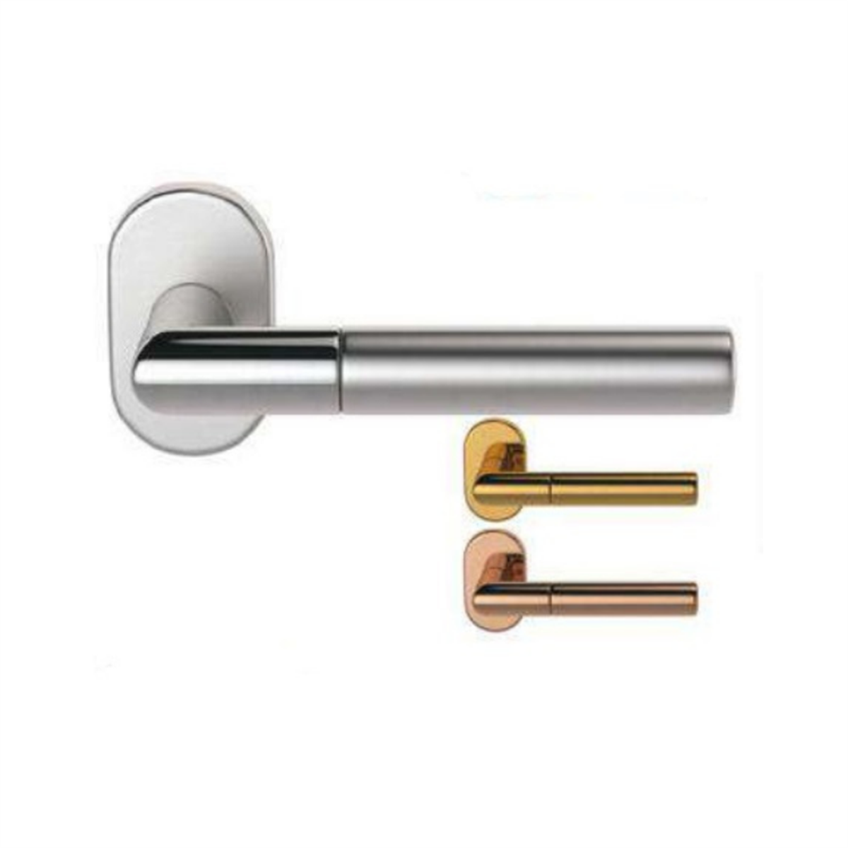 CondiCondi Model:103EK Oval Rzt. Paslanmaz Kapı Kolu