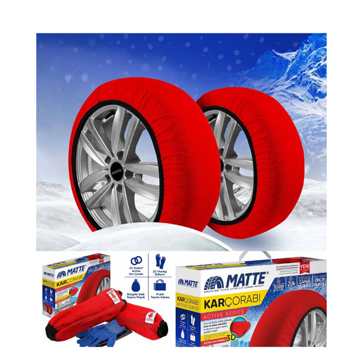 MatteProjex & Matte Kar Çorabı