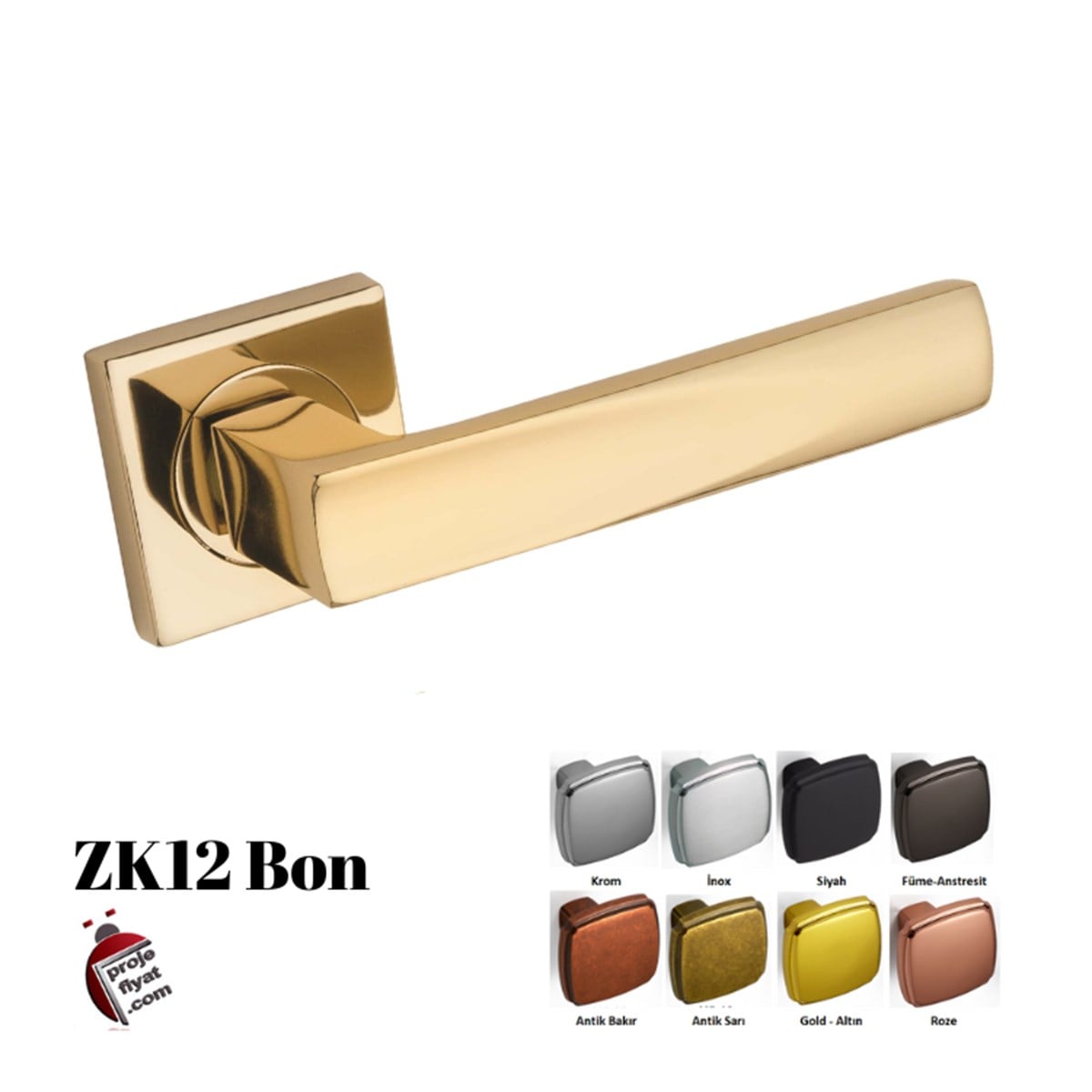 ÖzelZK12 Qzen Bon Özel Tasarım Kapı Kolu