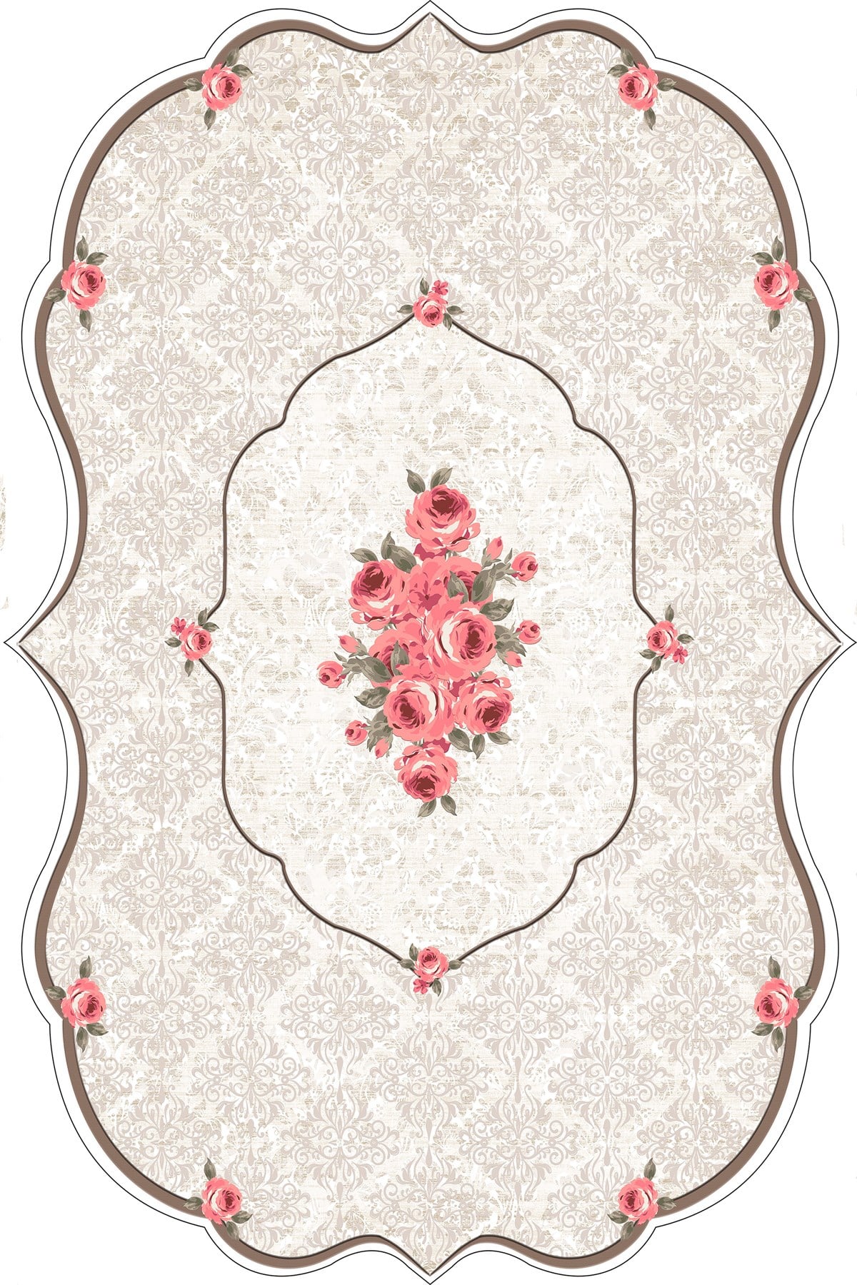 Seroni Model: 1461 Dekoratif Tasarım Halı