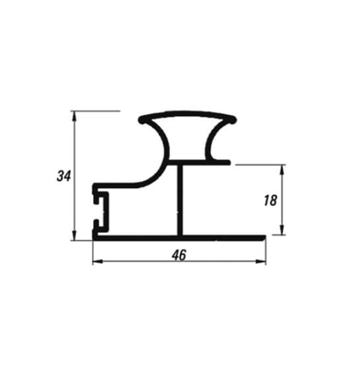 AlbaturAlbatur M50 2600 Kulp Profili - 18 Mm