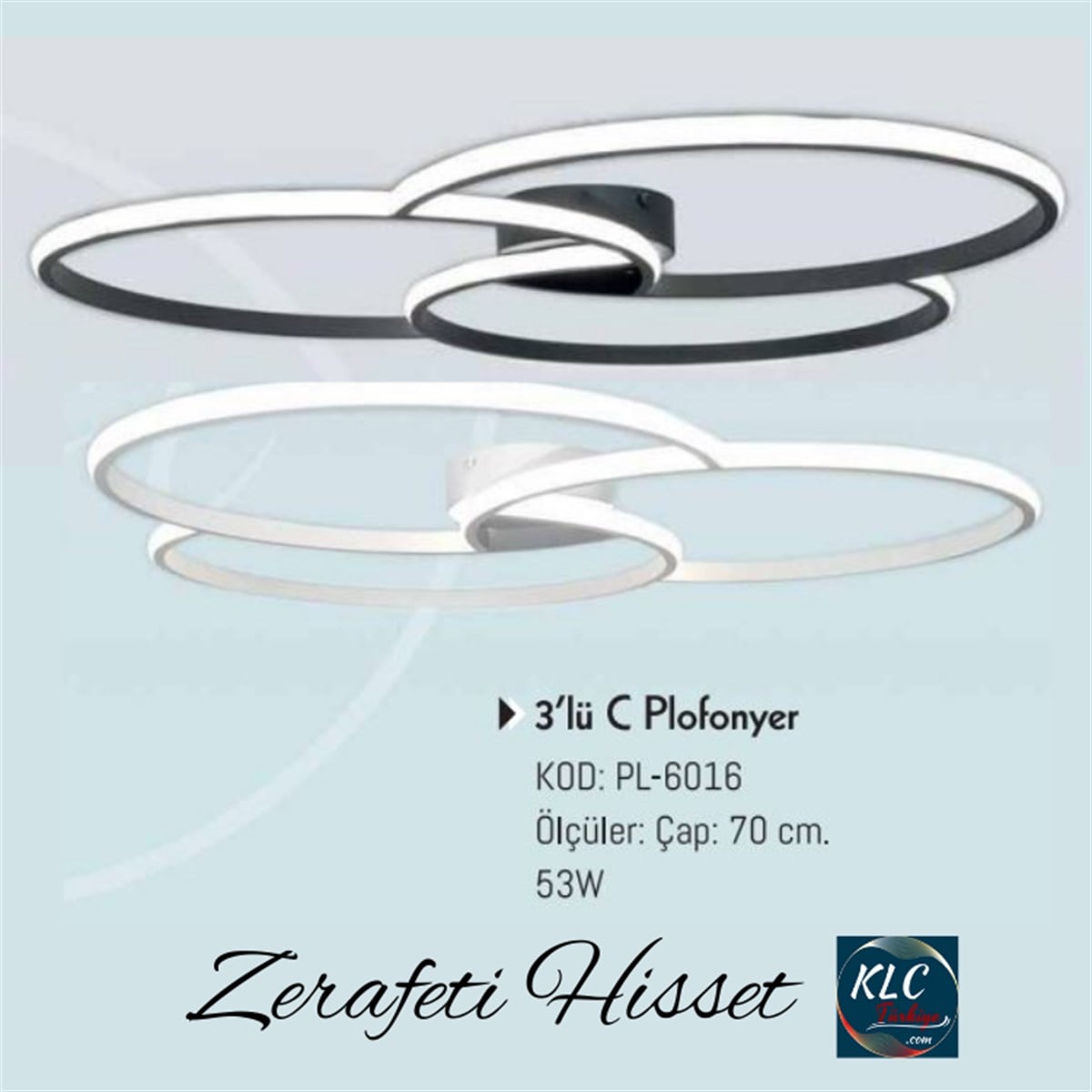 ASL3'lü C Plofonyer Avize