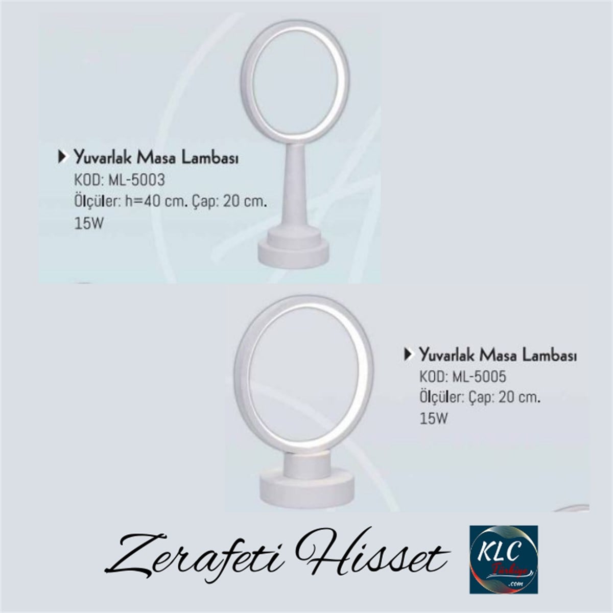 ASLGeometrik - Led Masa Lambası