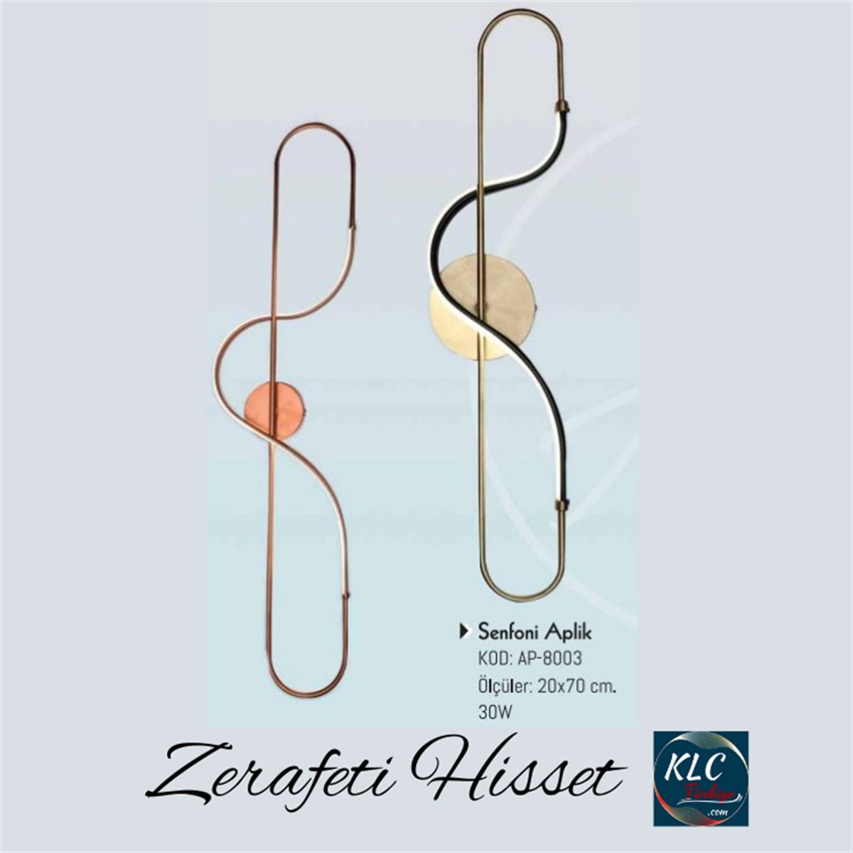 ASLLed Çerçeveli Senfoni Aplik