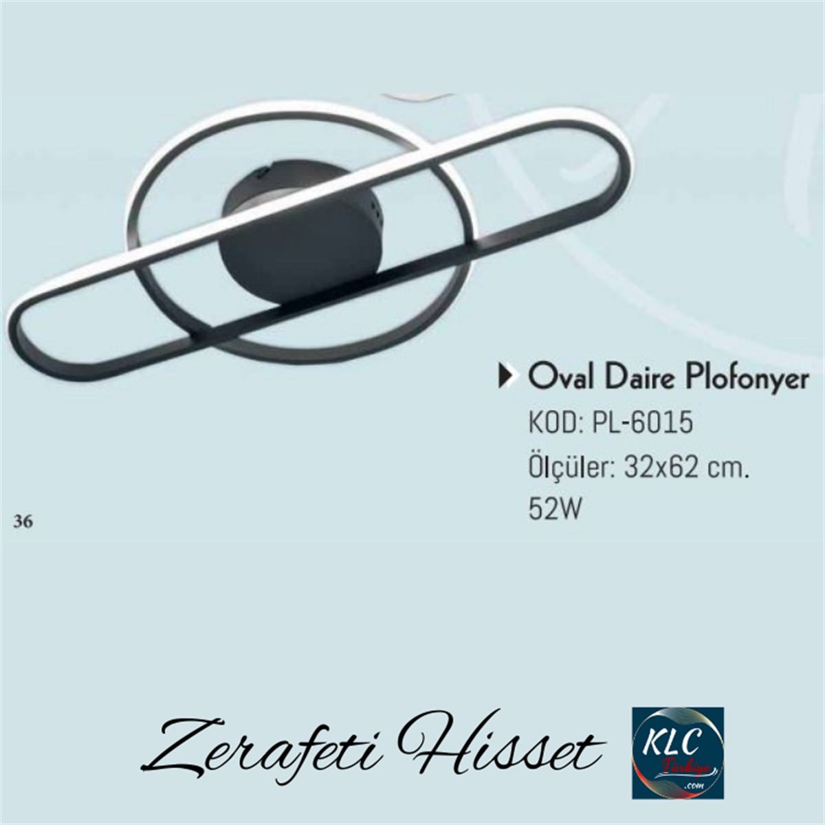 ASLOval & Daire Plofonyer Avize