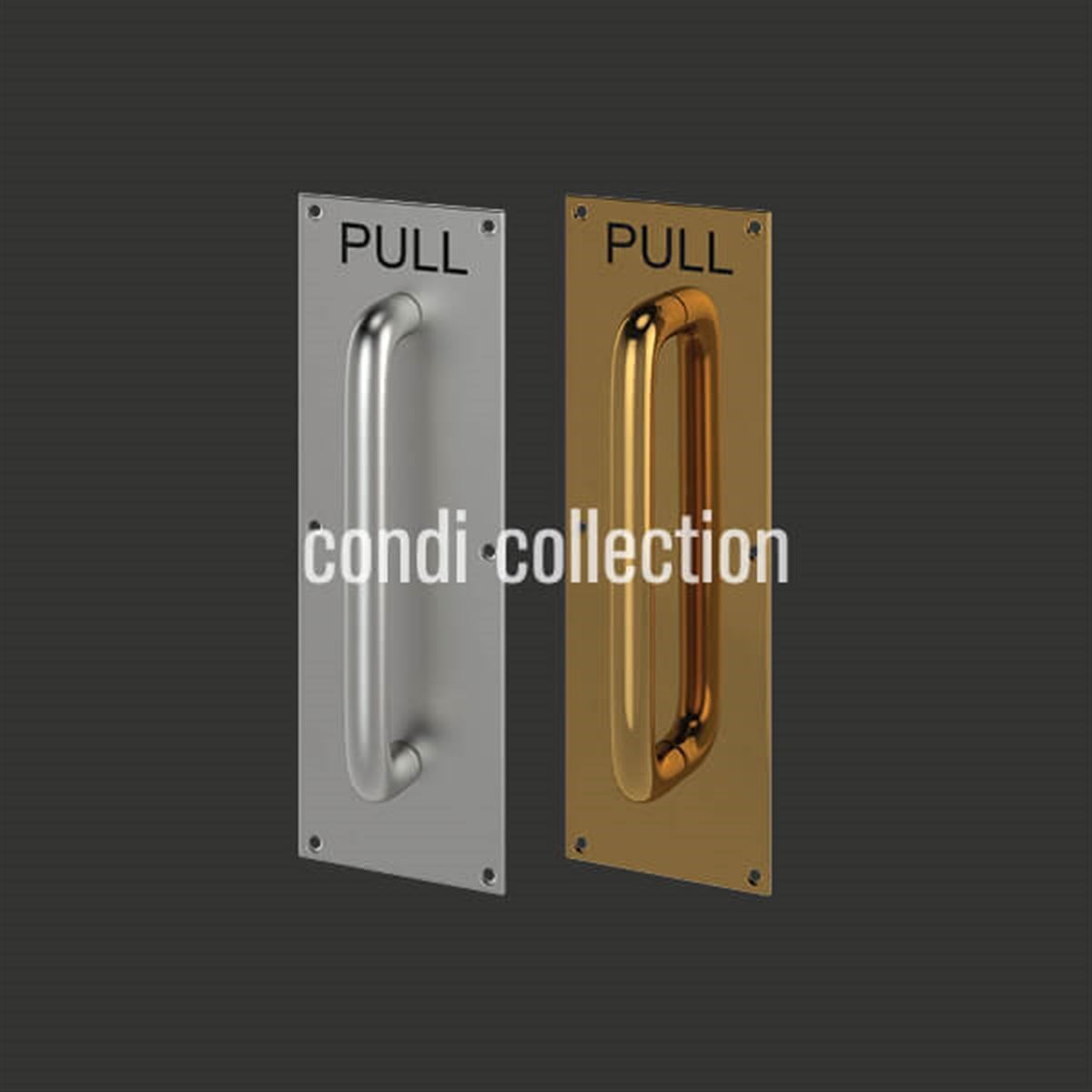 Condi 901PX Ebat:10x30 Panelli-Yazılı Çekme Kol