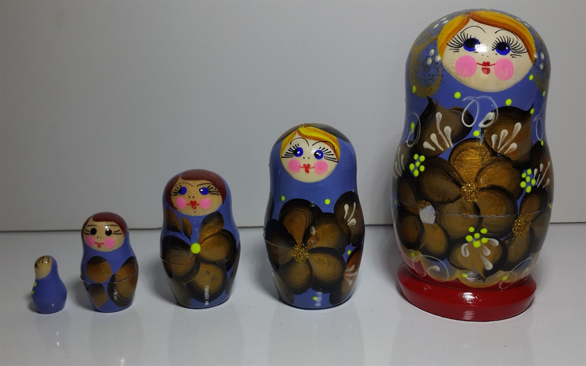 Dekoratif Matruşka ( EVD007 )