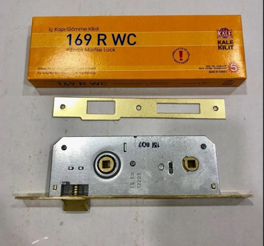 KaleKale 169 R  Banyo Wc Kapı Gömme Kilit