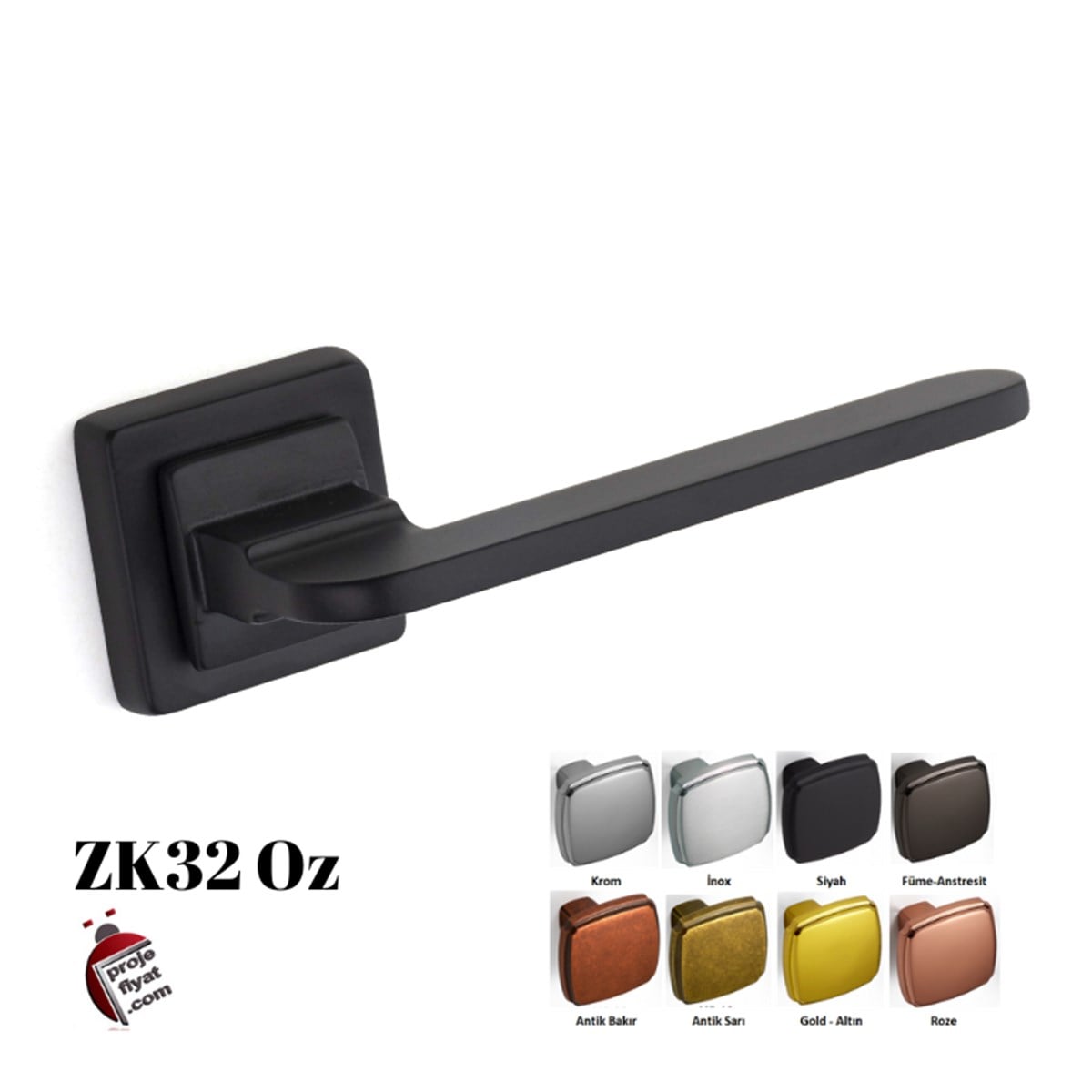 ÖzelZK32 Qzen Oz Özel Tasarım Kapı Kolu
