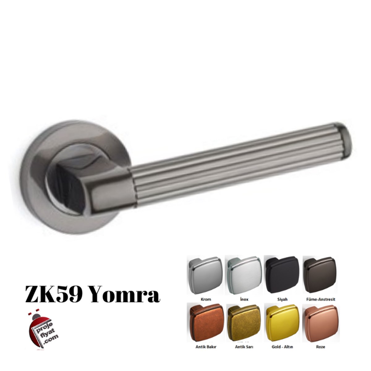 QzenZK59 Qzen Yomra Özel Tasarım Kapı Kolu