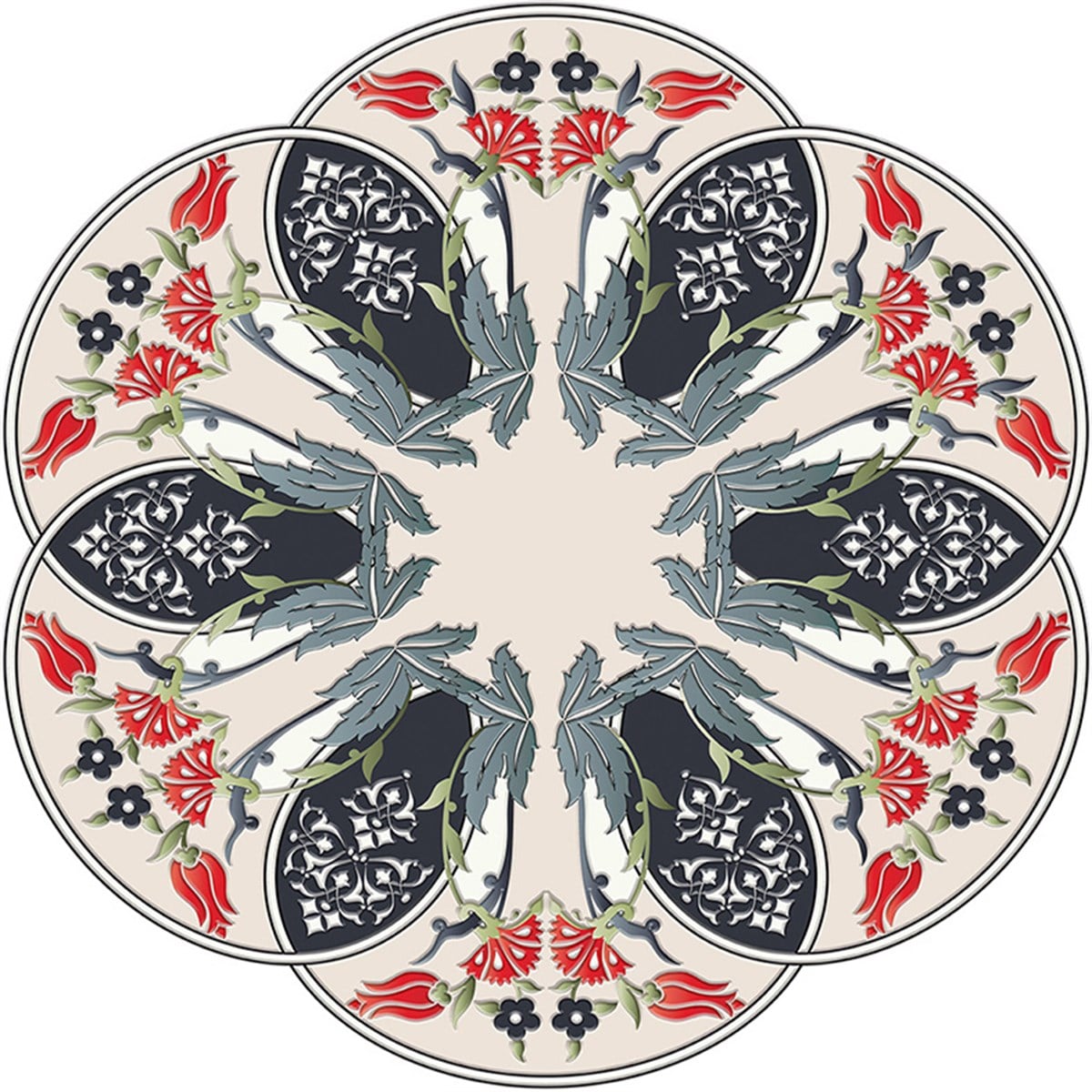 Seroni Model: 1442 Dekoratif Tasarım Halı