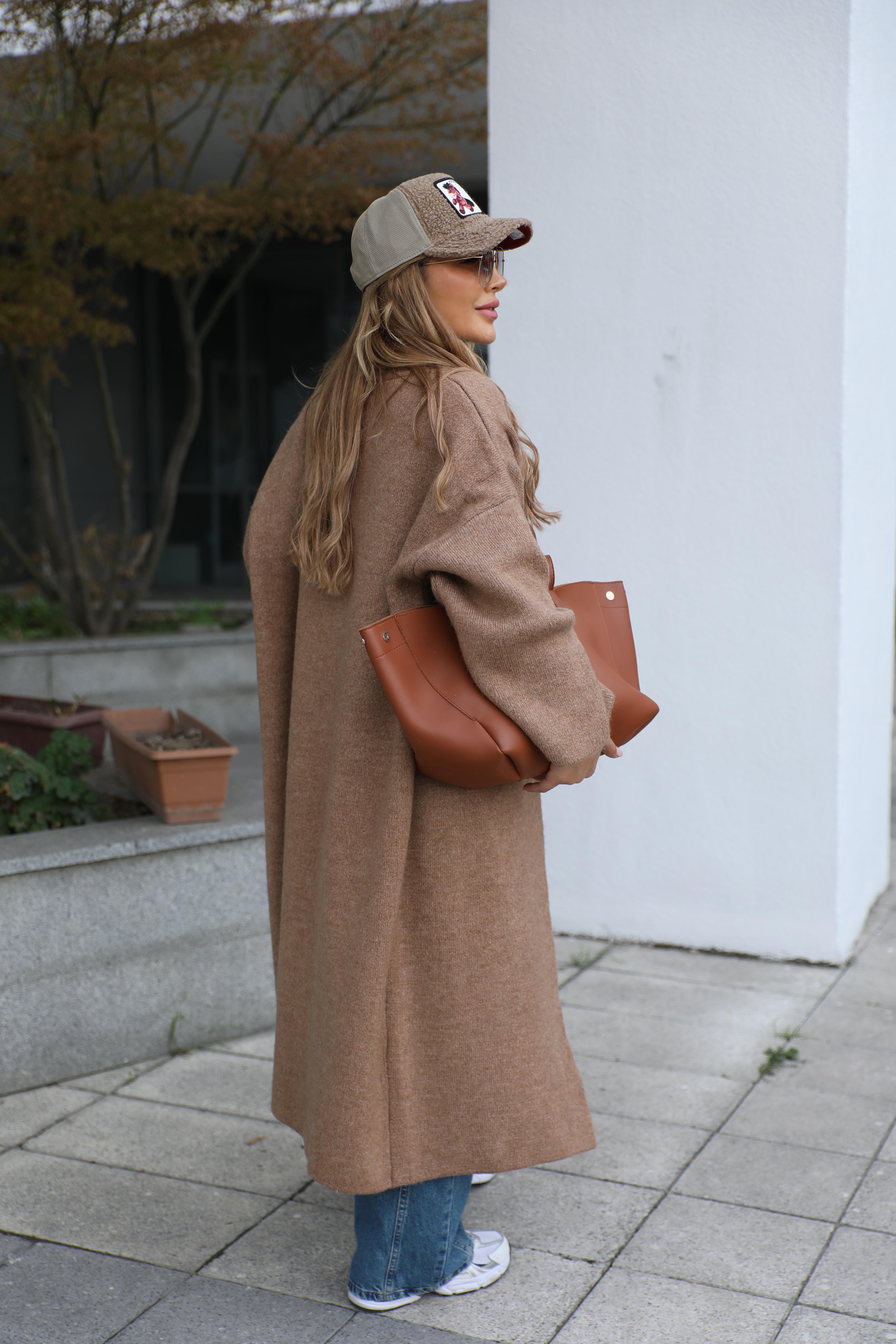 Camel Uzun Hırka