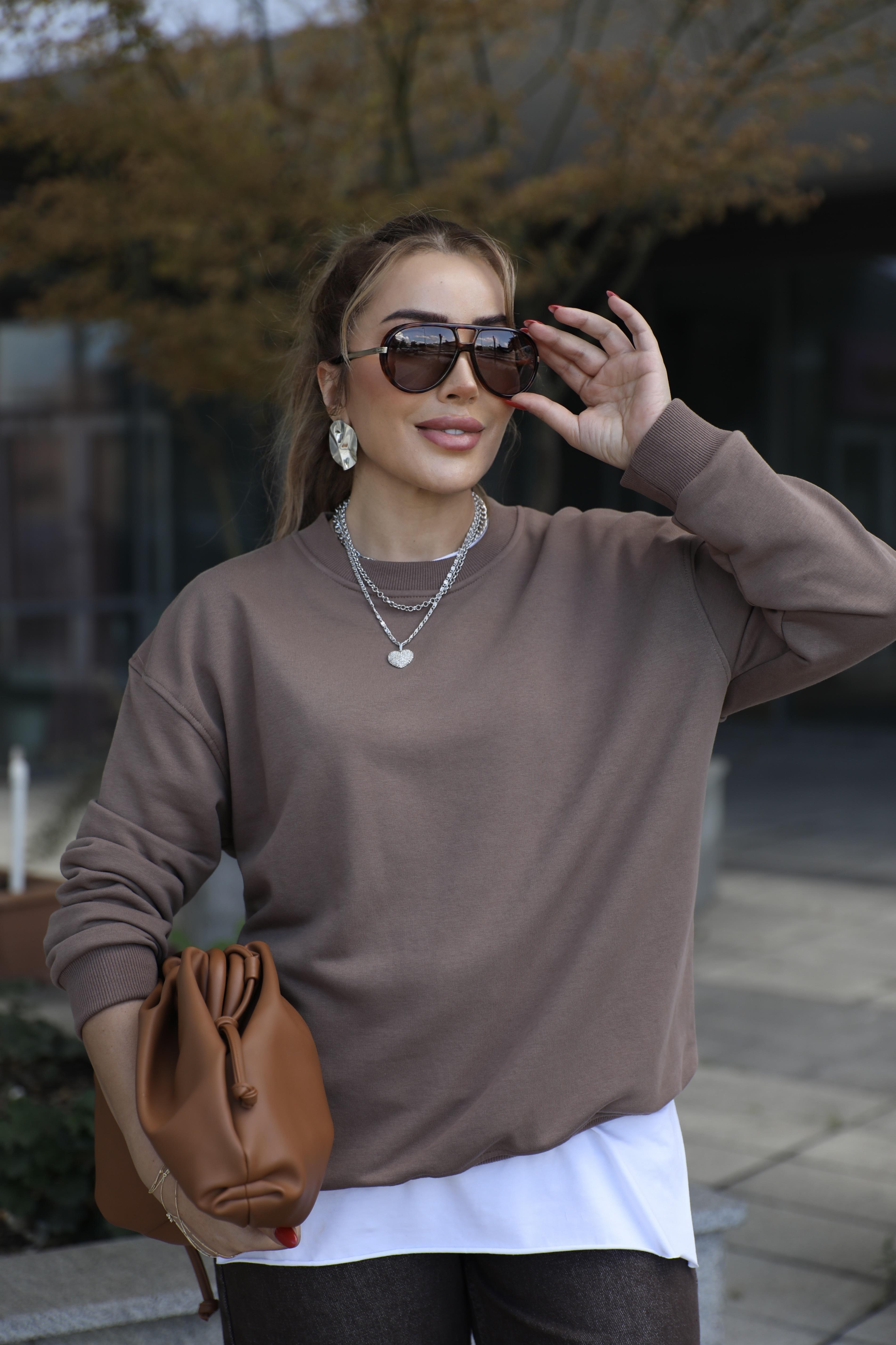 Kahve Basic Sweat