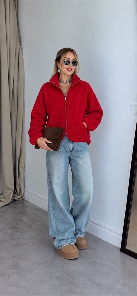 Mavi Yıkamalı Salaş Baggy