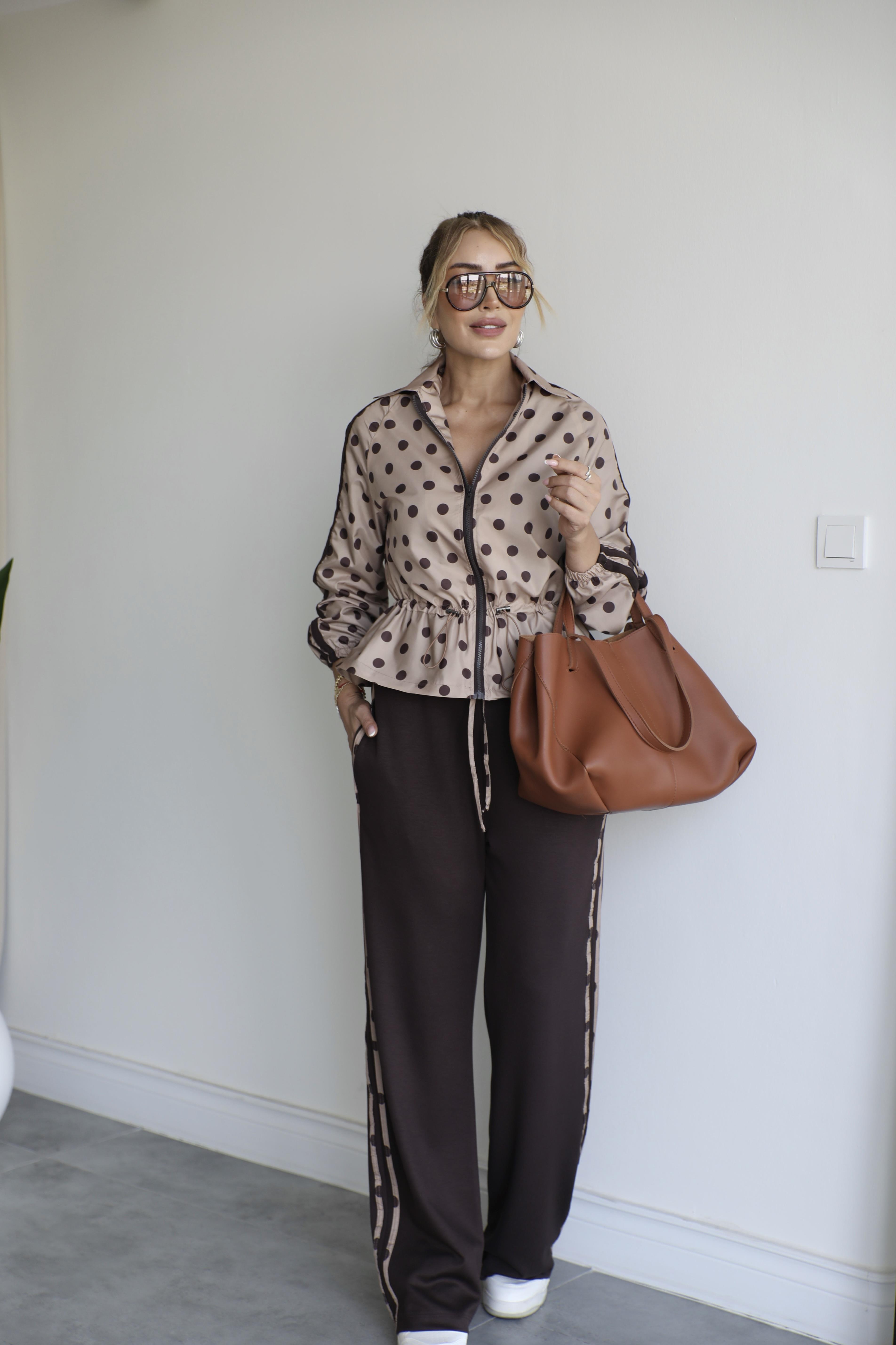 Kahve Puantiyeli Takım