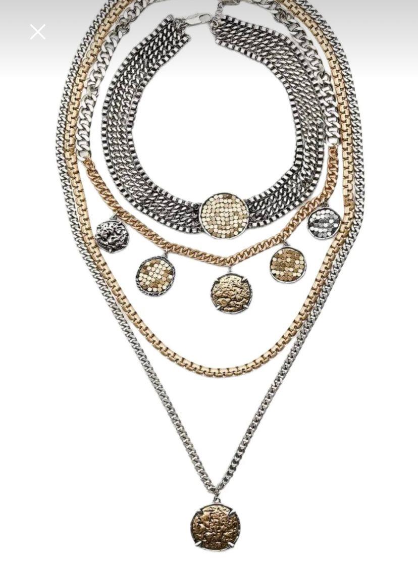 Muadil Çoklu Tasarım Kolye