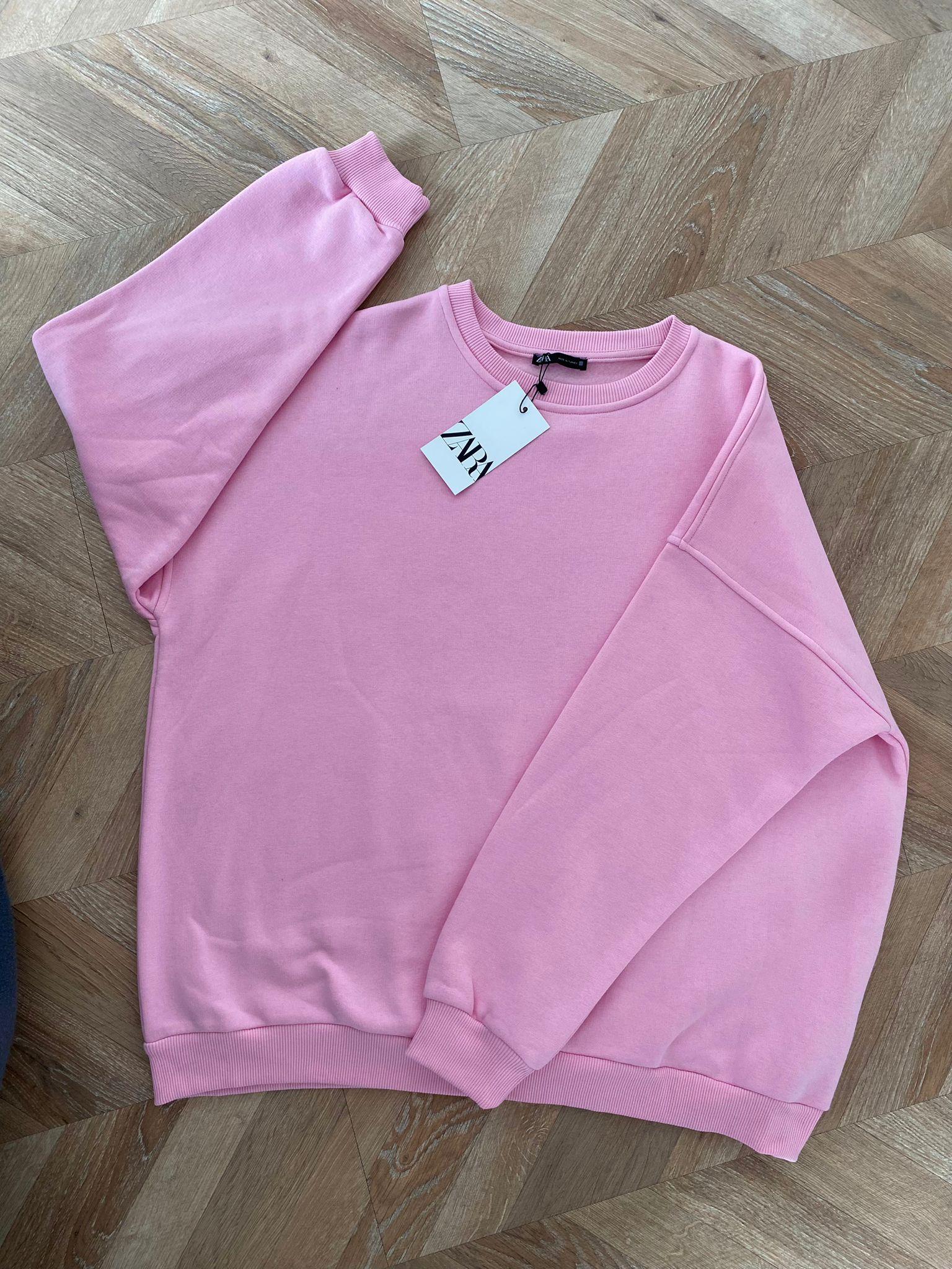 Pembe Oversize Sweat