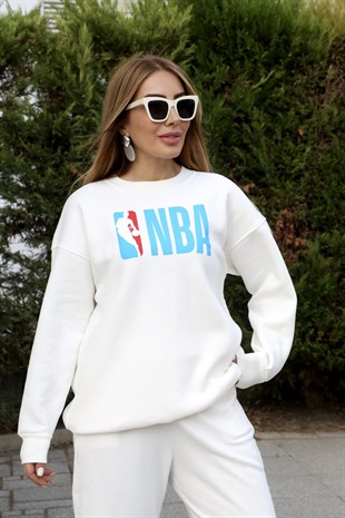 Beyaz NBA Bask l Sweat