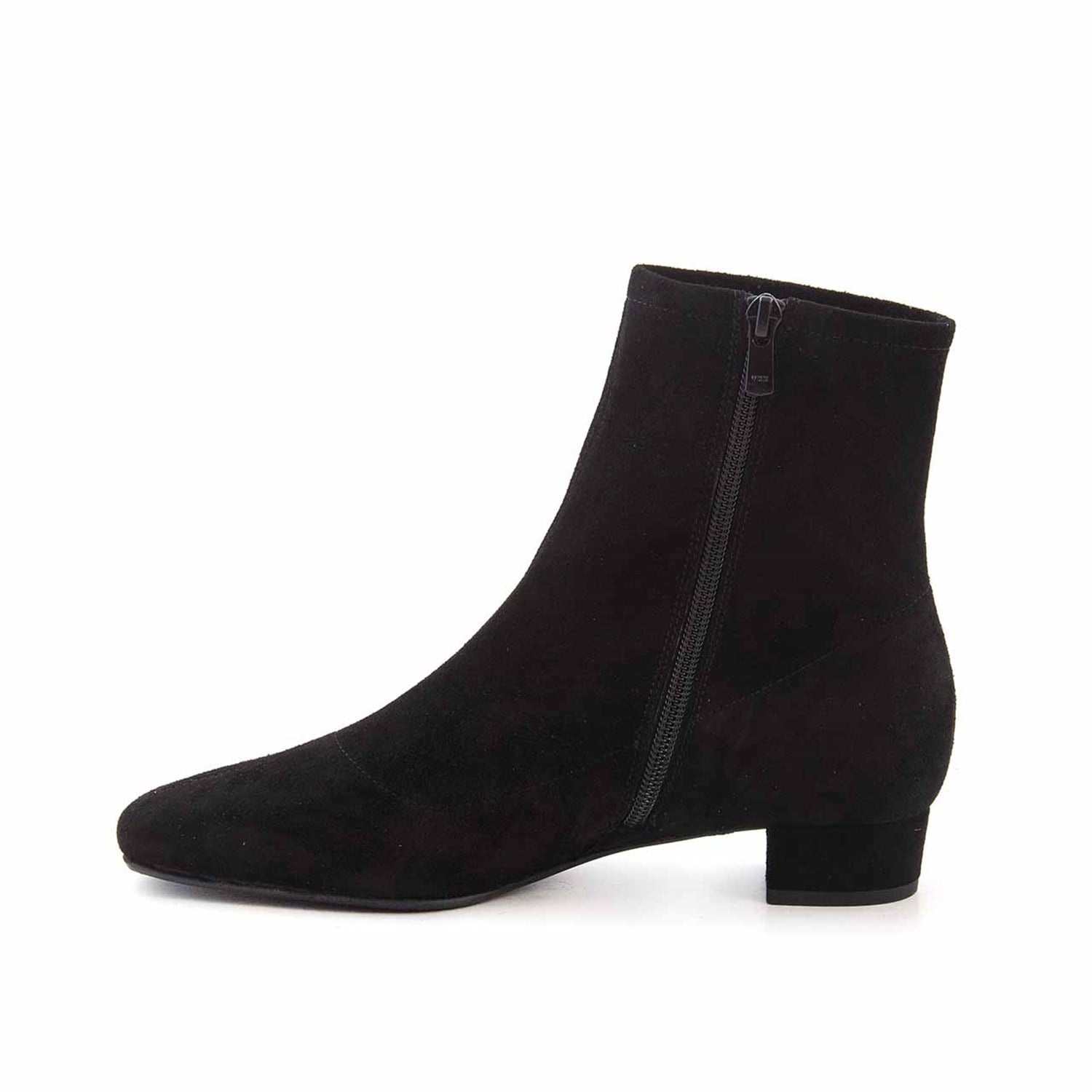 Rouge Kadın Hakiki Deri Enjeksiyon Neolit Taban Siyah Süet Günlük Bot